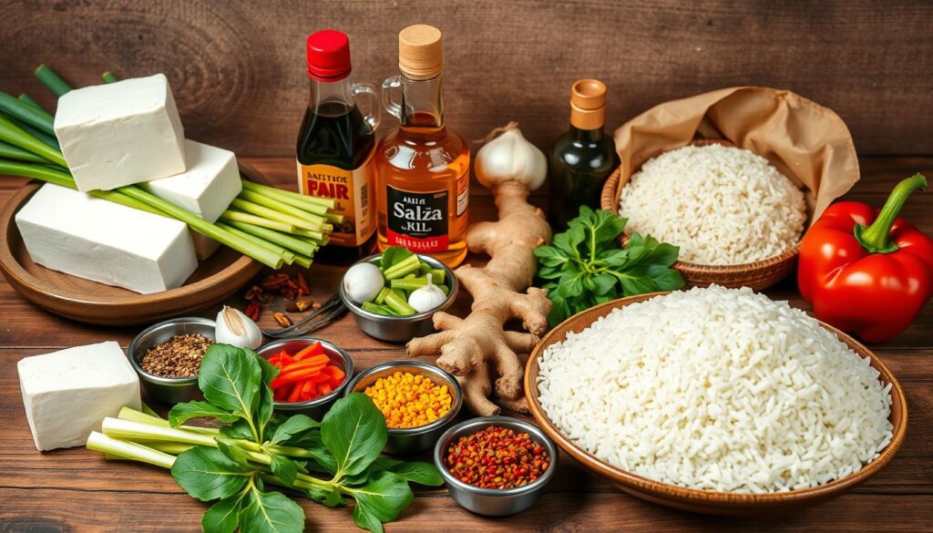 Asian cooking ingredients