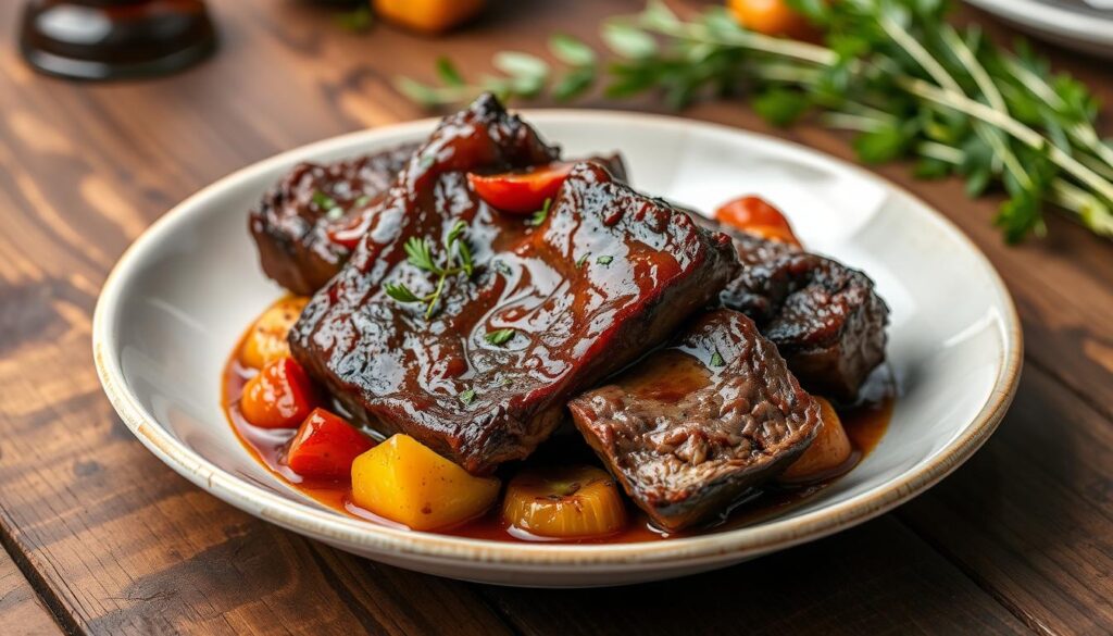 Beef Short Ribs Oven Baked recipe