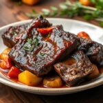 Beef Short Ribs Oven Baked recipe