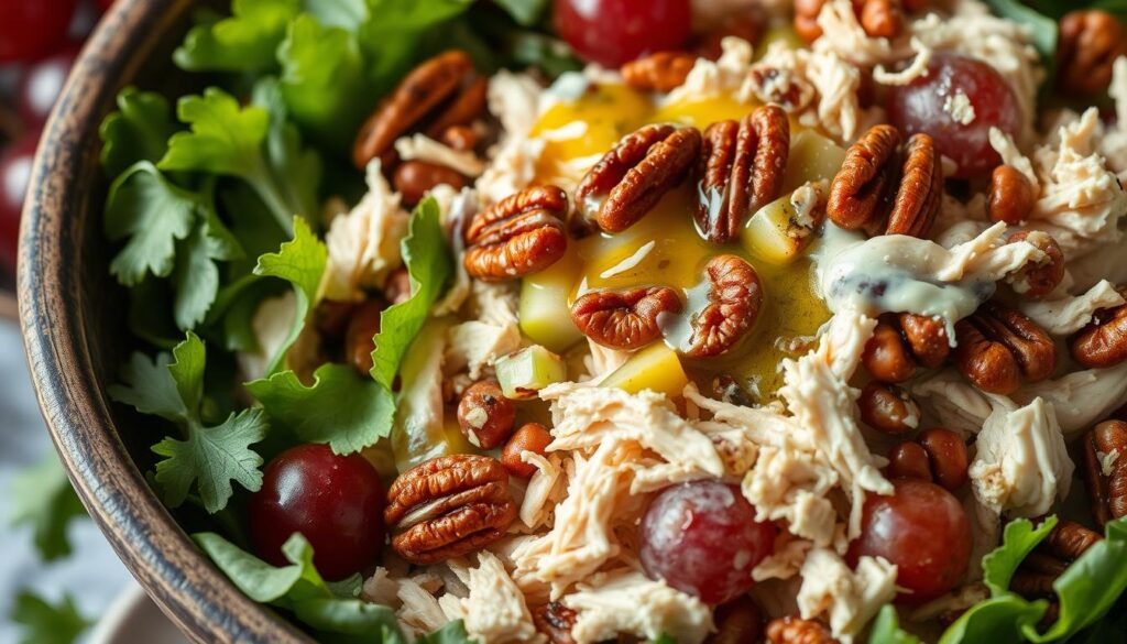 Chicken salad texture