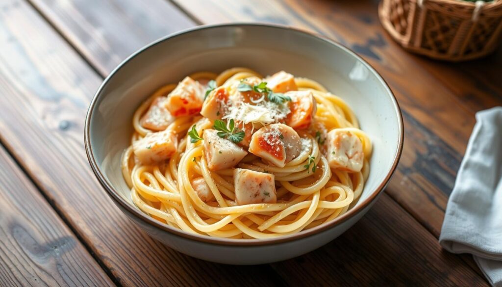 Creamy lobster pasta sauce