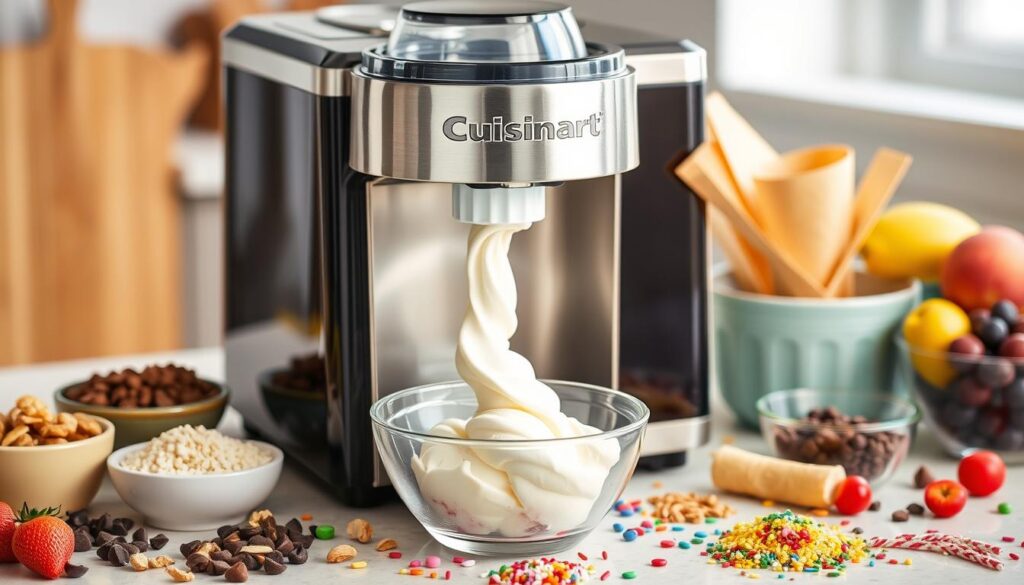 Cuisinart ice cream maker with mix-ins