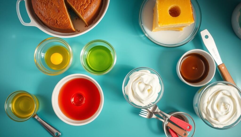 Jello Poke Cake Preparation