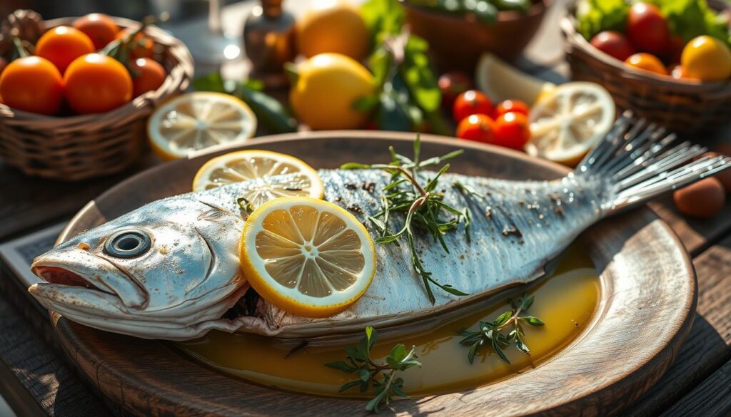 Mediterranean sea bass