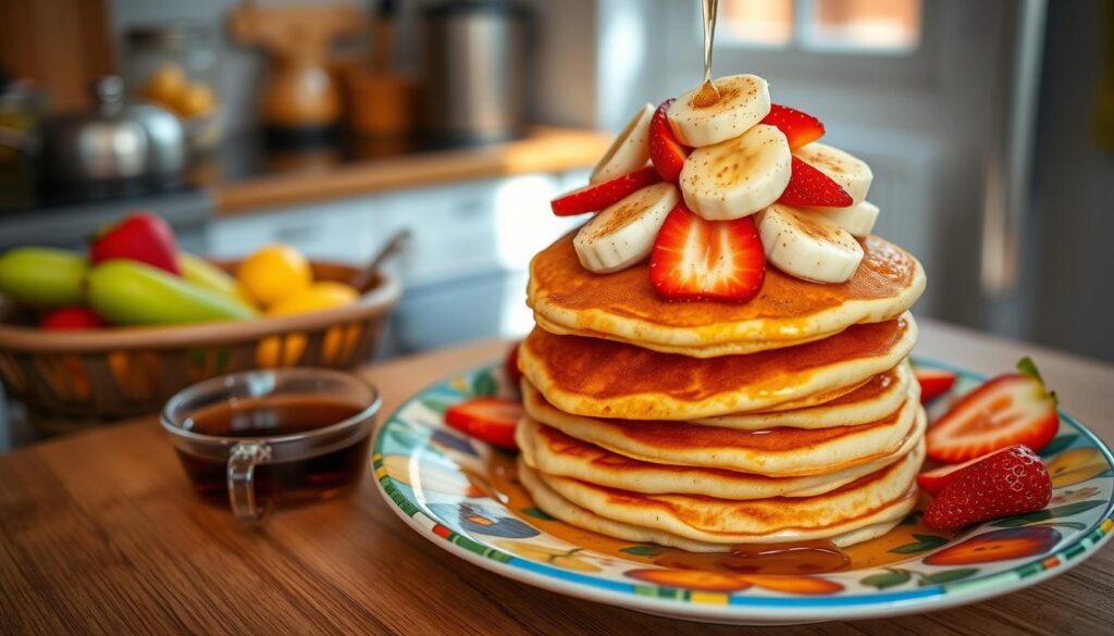 Mexican-style Breakfast Pancakes