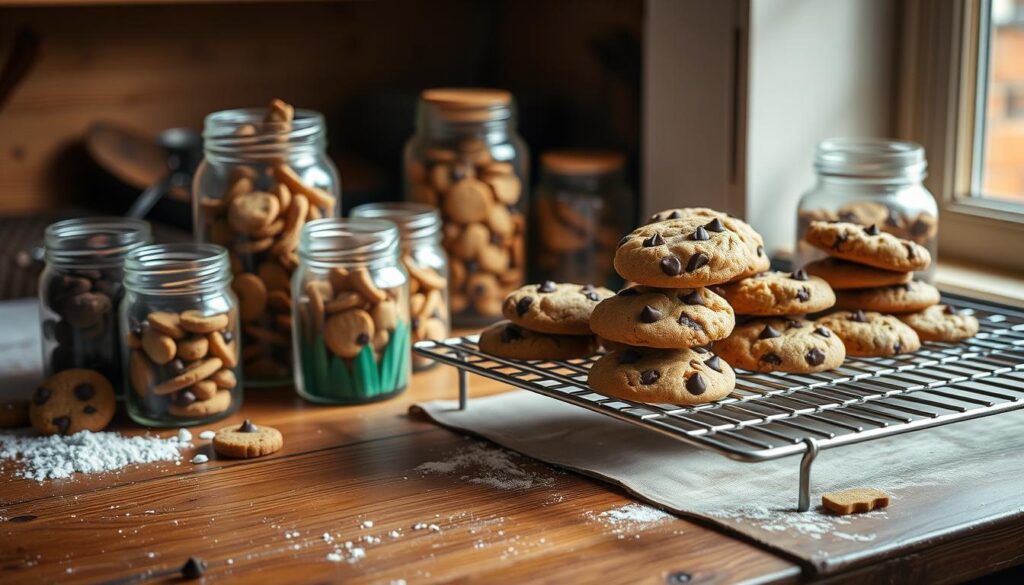 Storing homemade cookies