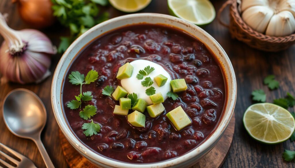 black bean soup