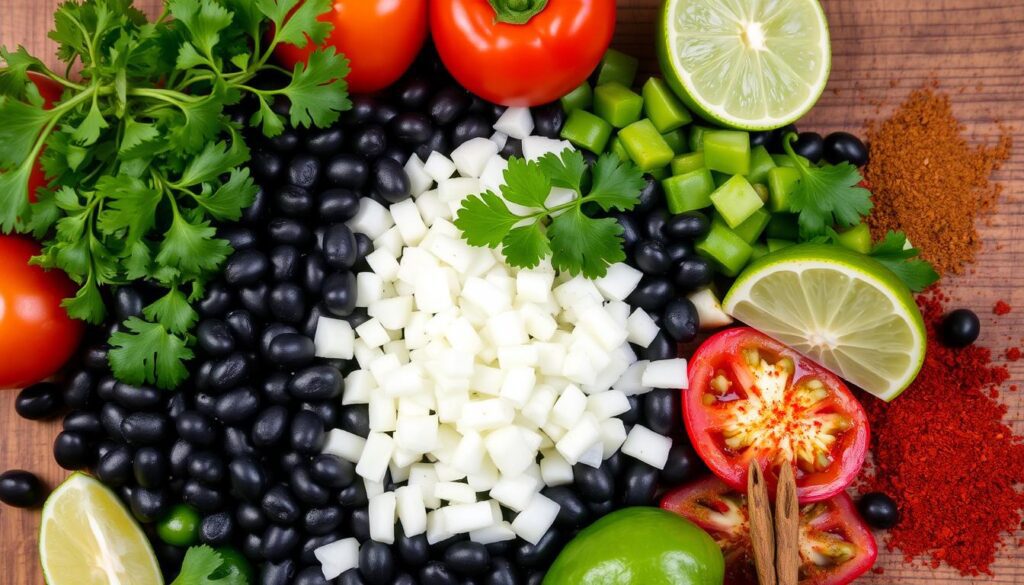 black bean soup ingredients