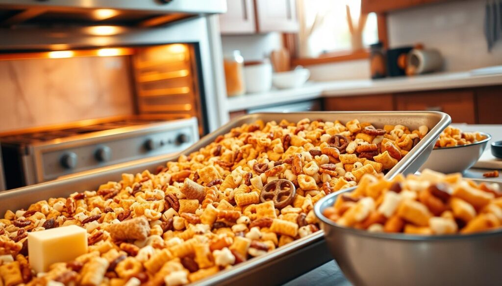 chex mix recipe oven