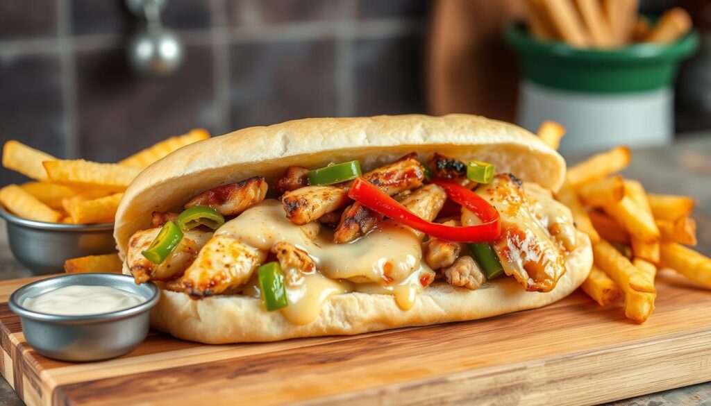 chicken cheesesteak