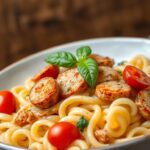 chicken sausage pasta