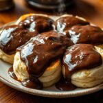 chocolate gravy and biscuits