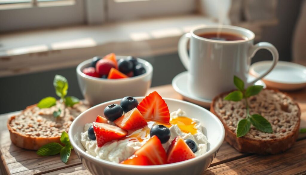 cottage cheese breakfast