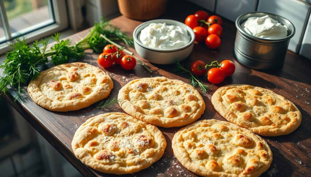 cottage cheese flatbread