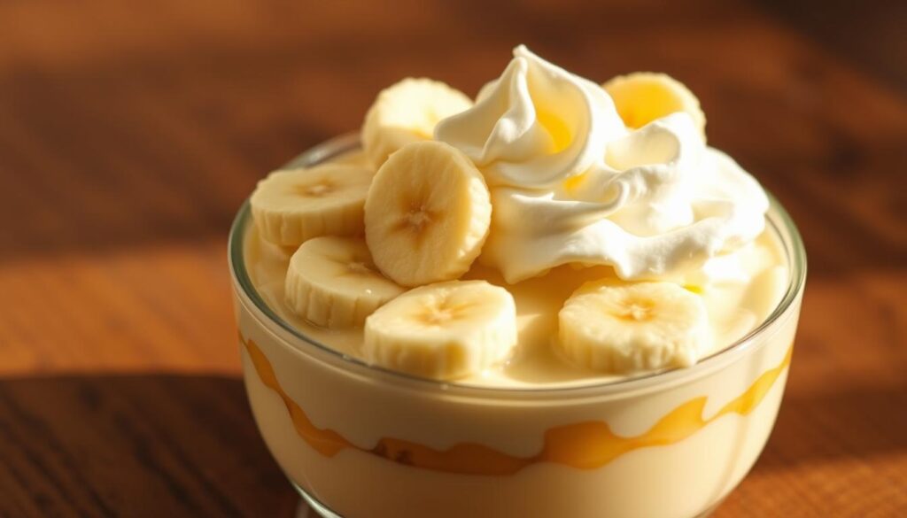 creamy banana pudding