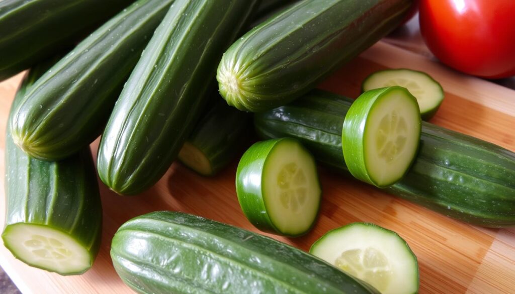 crisp texture cucumbers