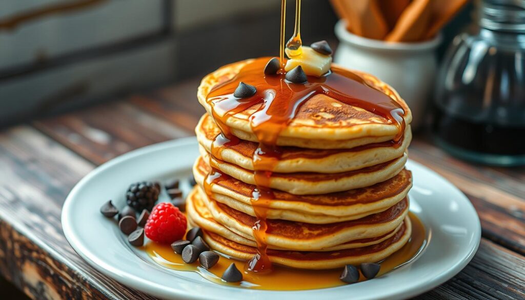 golden brown pancakes