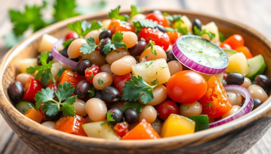 healthy bean salad