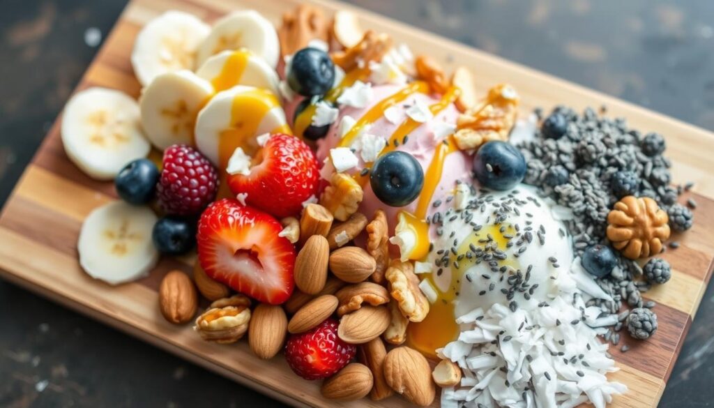 healthy ice cream toppings