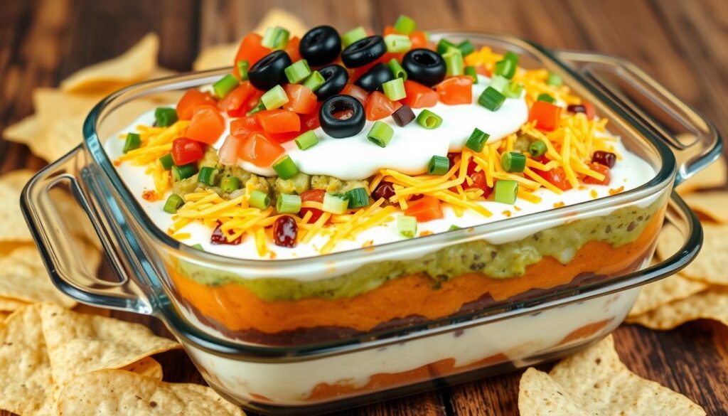 layered taco dip