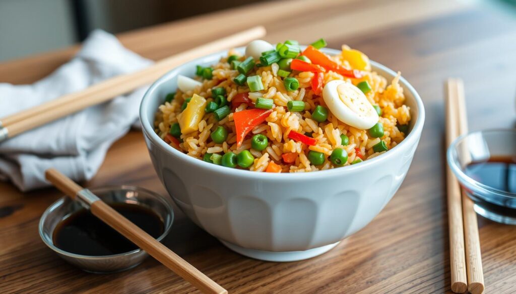 leftover fried rice