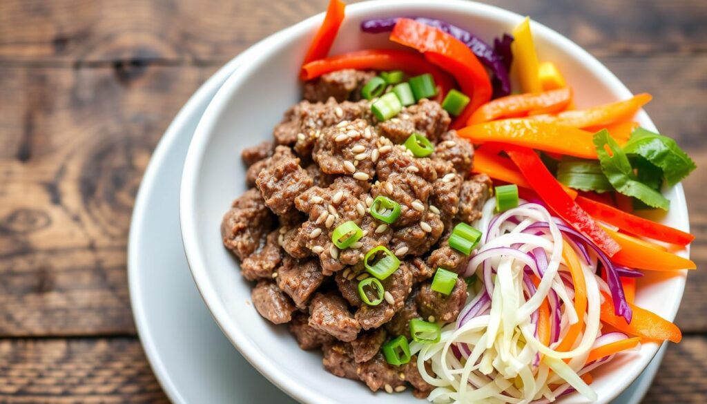 low-carb korean beef