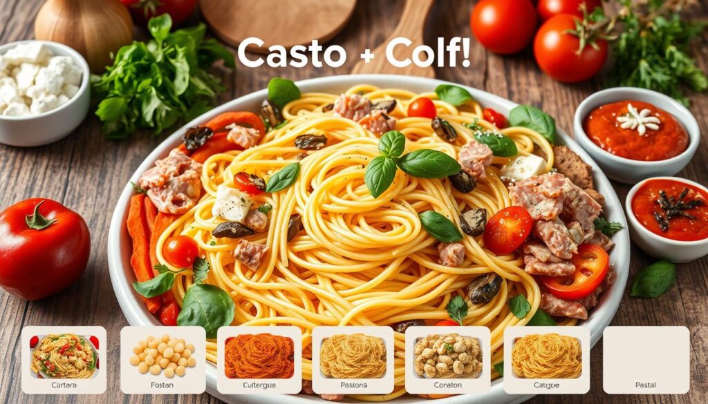 pasta dish customization