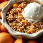 peach crumble recipe