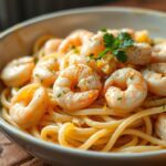 recipe pasta shrimp parmesan lemon garlic