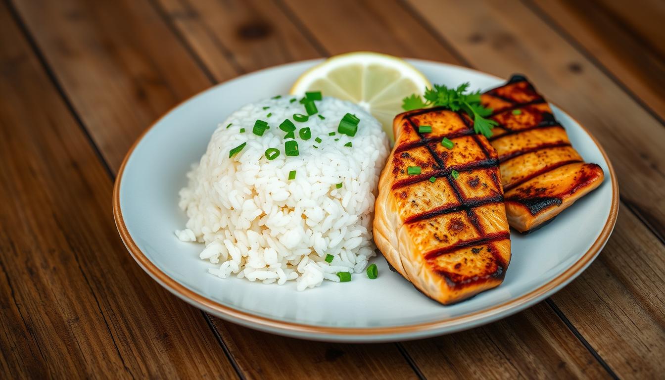 salmon and rice recipe