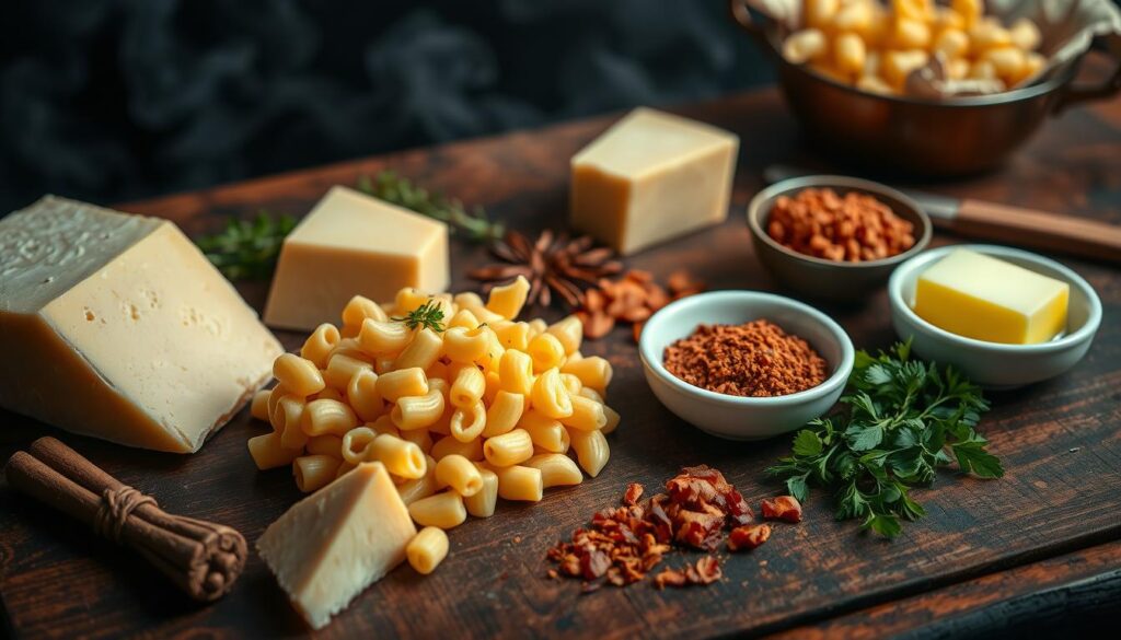 smoked mac and cheese ingredients