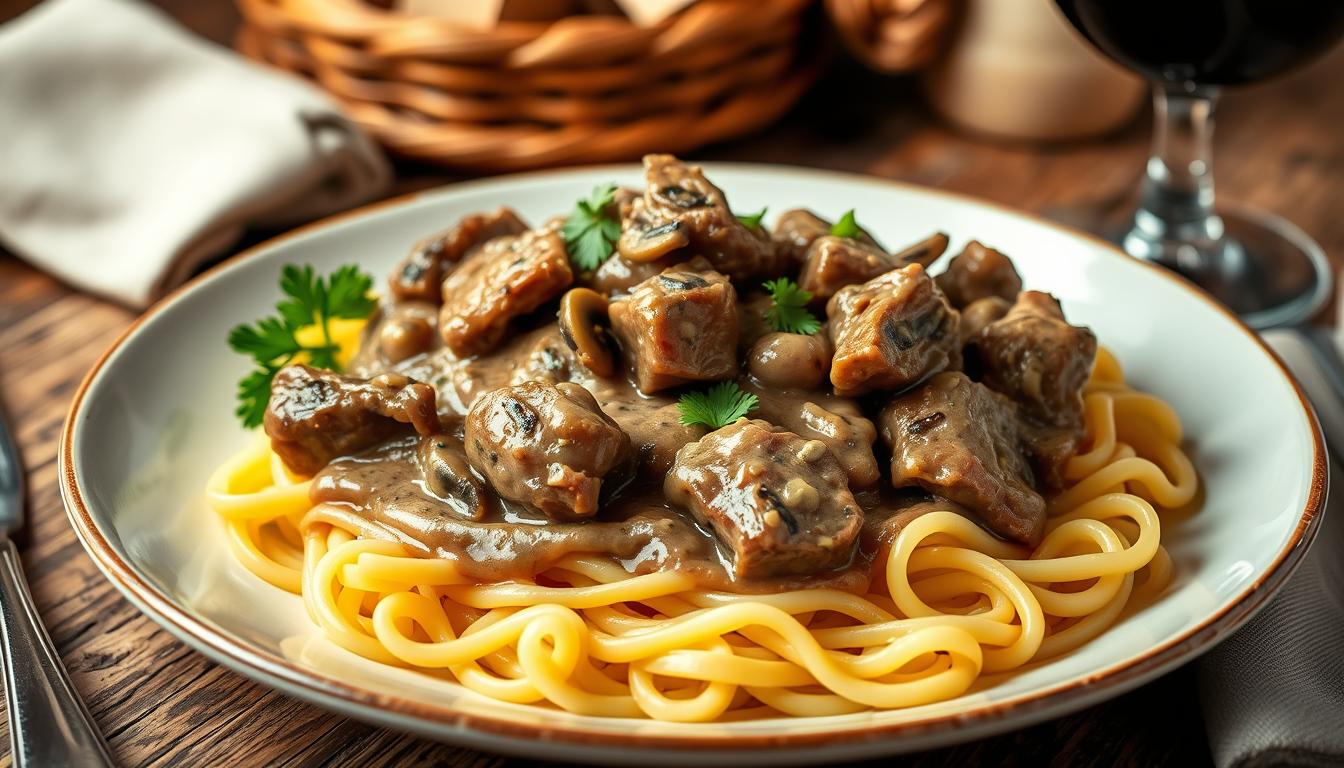 Beef Stroganoff Recipe