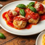 Chicken Parmesan Meatballs