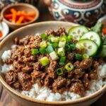 Korean Ground Beef Bowl