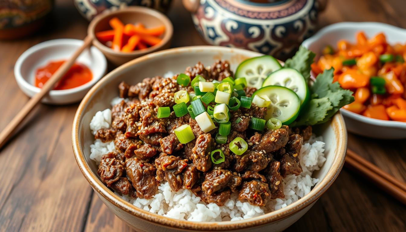 Korean Ground Beef Bowl