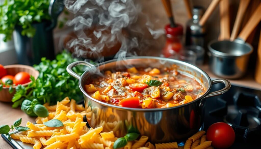 Pasta Cooking for Goulash