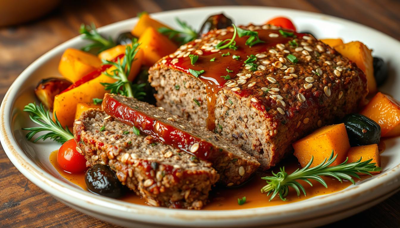 delicious meatloaf with oats