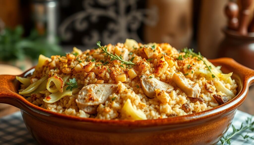 homemade casserole dish