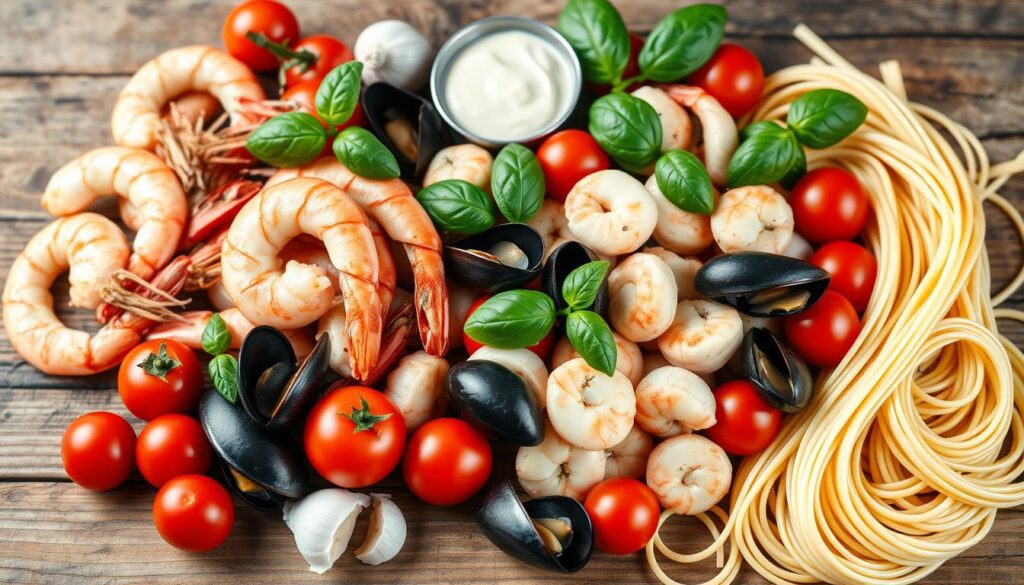 seafood pasta ingredients