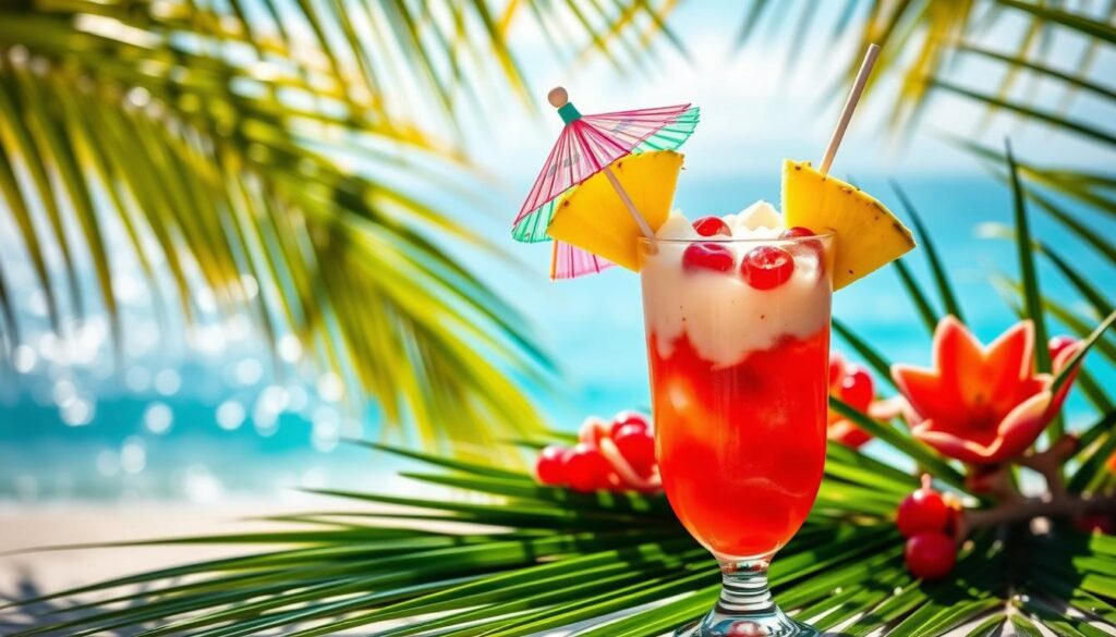 tropical cocktail recipe