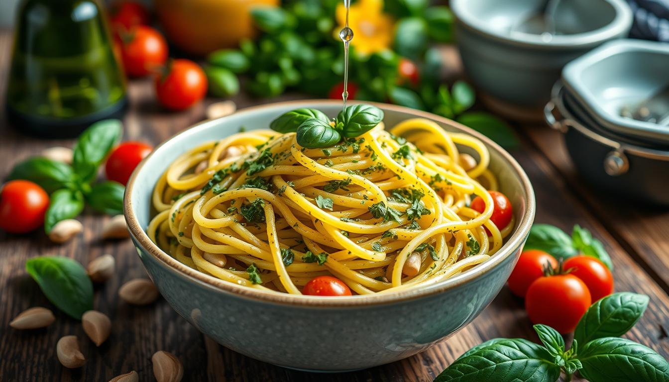 Pesto pasta Recipe