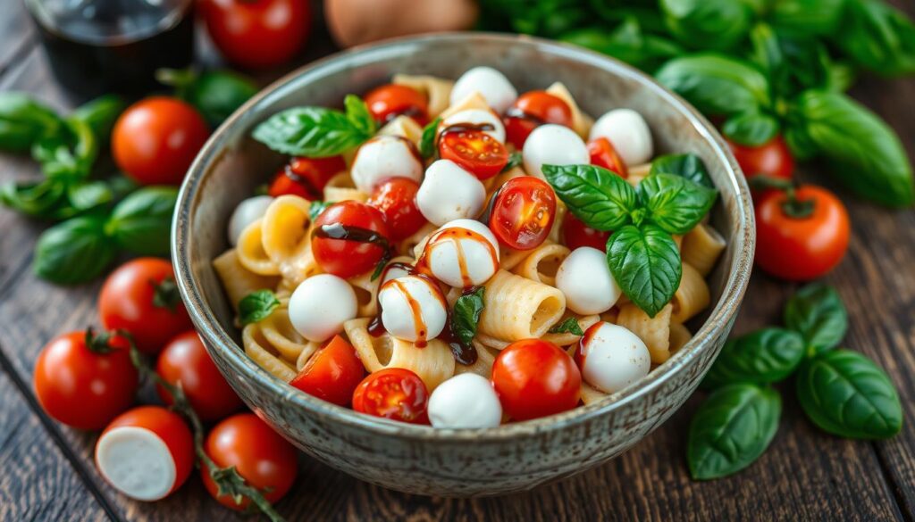 caprese pasta salad