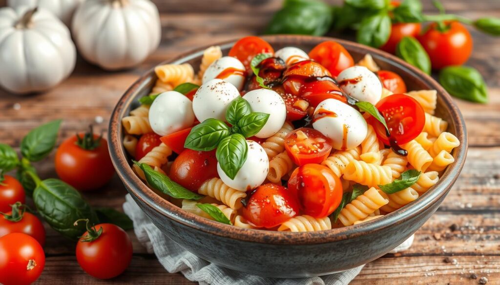 caprese pasta salad recipe