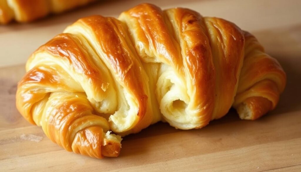 flaky croissant