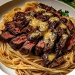 Garlic Butter Steak Lightning Noodles