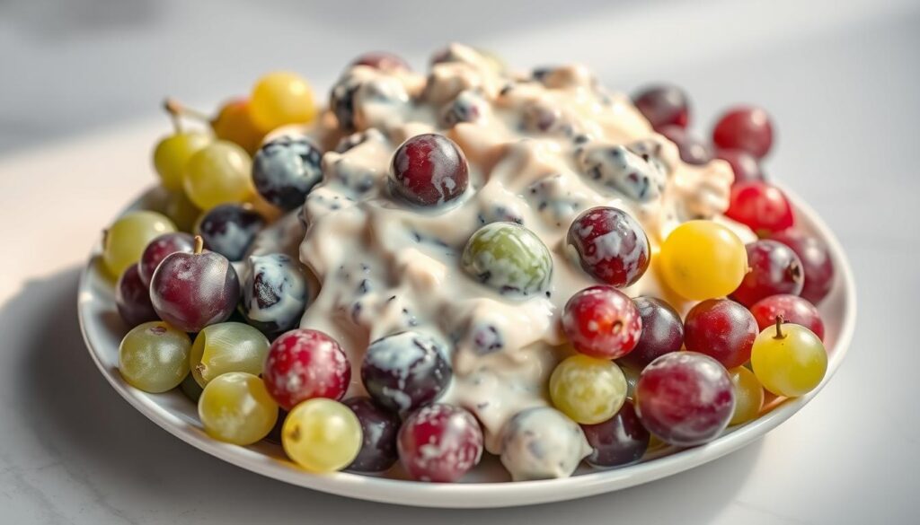 grape salad with cream cheese