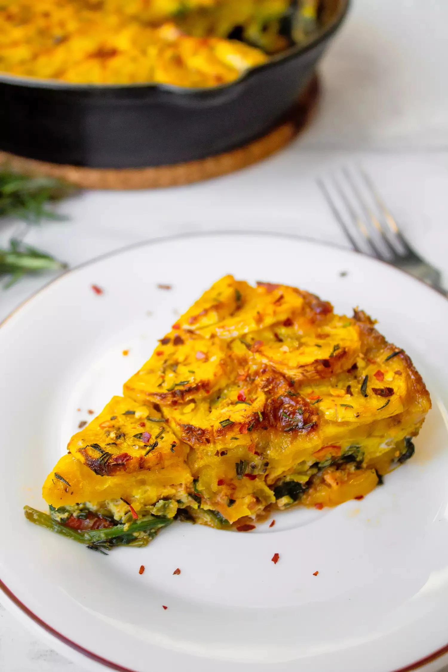 plantain frittata