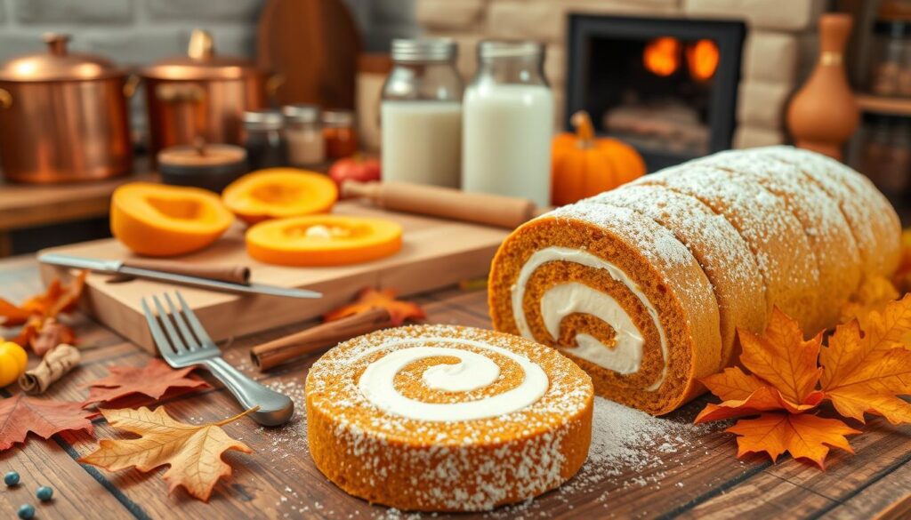 pumpkin roll recipe