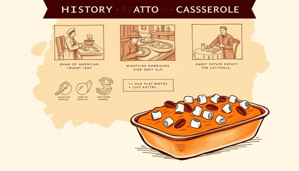 sweet potato casserole history