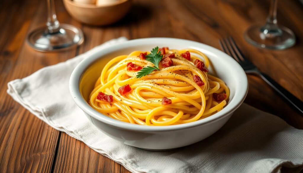 traditional carbonara